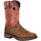 Georgia Boot Carbo-Tec, Men's Waterproof Western Work Boot, SPR Leather, 11 in Height, Brown and Red GB00221 - alternate 1